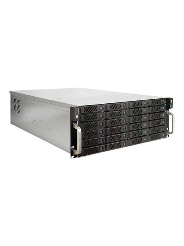 Inter-Tech IPC 4U-4724 - Case - Server (Rack) - Zwart
