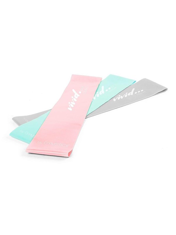 Gymstick Vivid Mini Bands Set - Weerstandsbanden Set - 3 Stuks