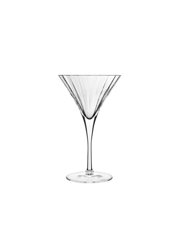 Luigi Bormioli Martiniglas/cocktailglas Bach 26 cl 4 stuks helder