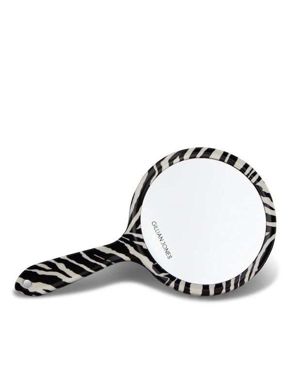 Gillian Jones 2 side Hand Mirror - Zebra