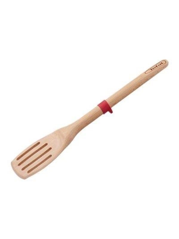 Tefal Ingenio Hout Slotted Angle Spatula