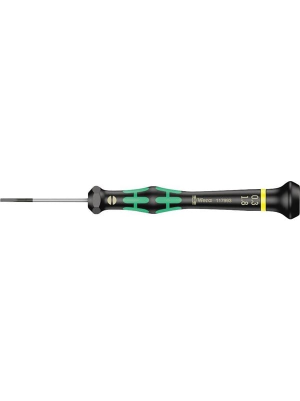 Wera 2035 Screwdriver for slotted screws for electronic applications 0.30 x 1.8 x 40 mm