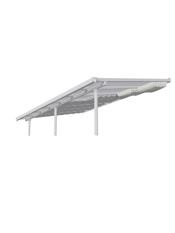 Palram-canopia Zonnescherm Voor Terrasoverkapping Wit 300x305cm