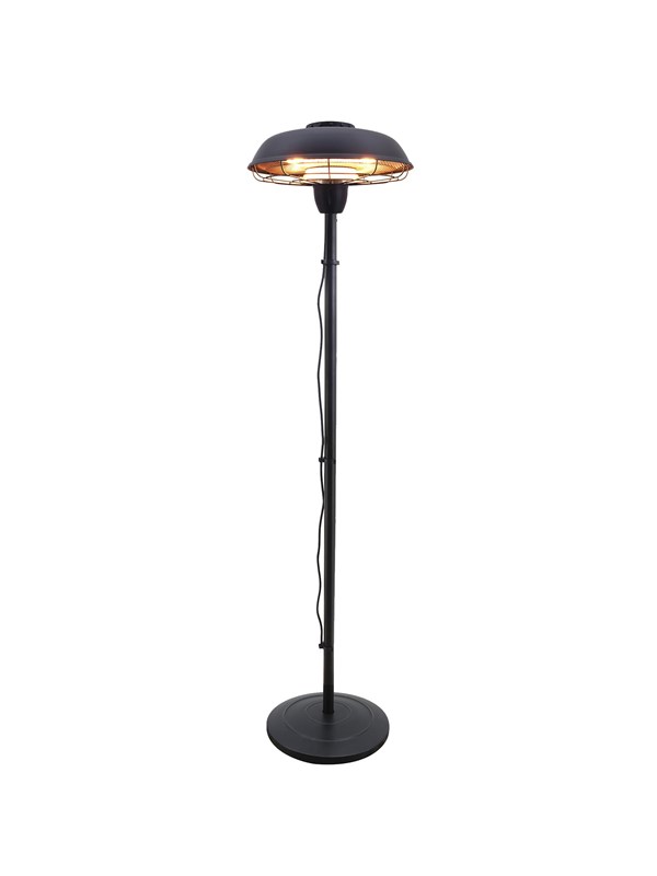 HORTUS Terrasverwarmer 900/2100 W floor model HA Zwart