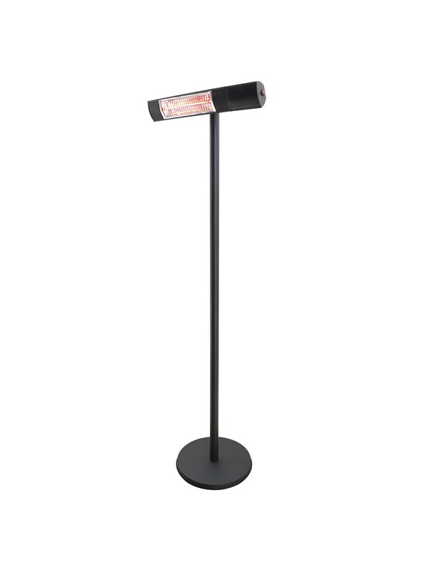 HORTUS Terrasverwarmer 500/1000/1500 W floor model remote control RGT Zwart