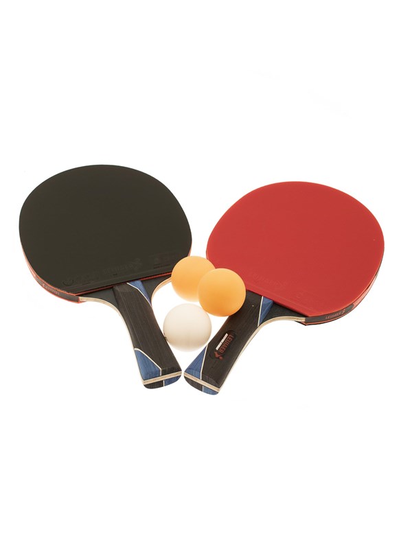 Nordic Games Tafel tennis paddle set PRO with 2 rackets and 3 balls