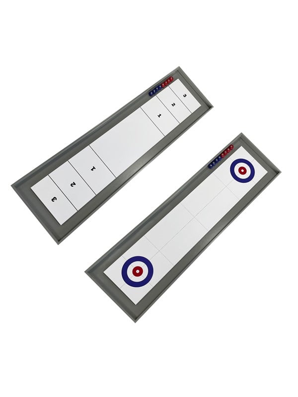 Nordic Games Shuffleboard/curling 2-in-1