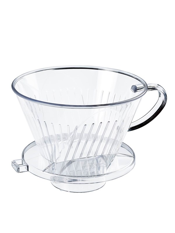 Cilio Grootte koffiefilter 4 kunststof incl. maatlepel
