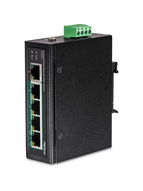 TRENDnet TI-PE50 - Schakelaar - 5 ports - unmanaged
