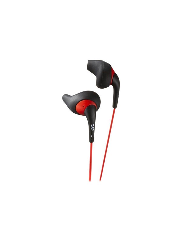 JVC HA-EN10-BR-E - In Ear hoofdtelefoon - Zwart/Rood
