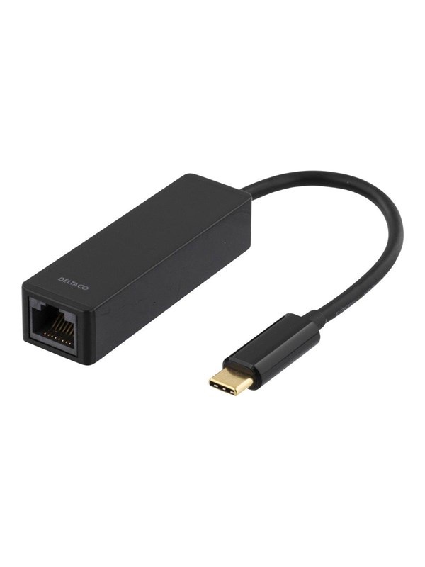 Deltaco USBC-GIGA - Netwerkadapter - USB 3.1 - Gigabit Ethernet