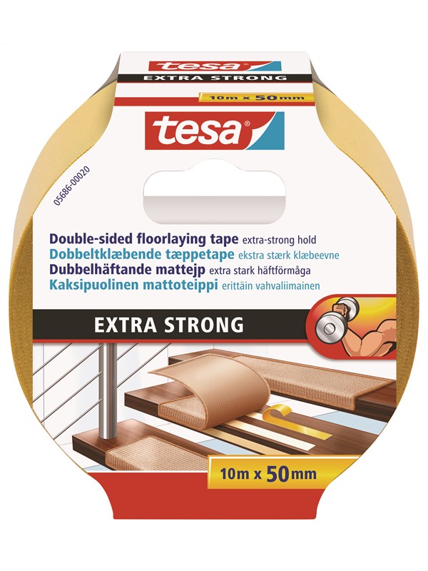 tesa Flooring Tape Extra Strong indoor and Outdoor 10m x 50mm