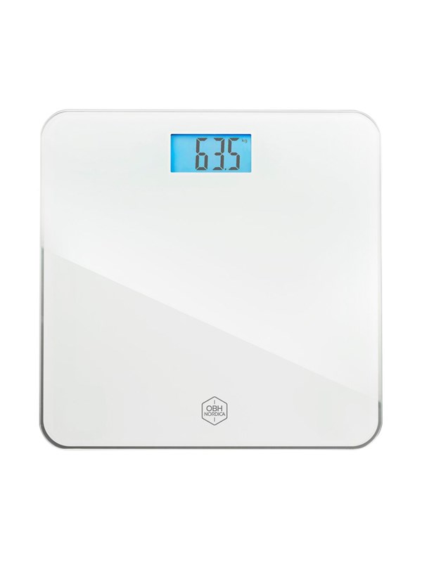 OBH Nordica Badkamer weegschaal Classic Light white scale