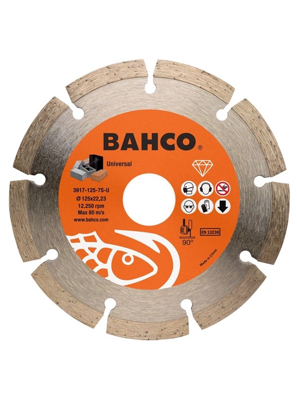 BAHCO Diamond cutting disc segment 125x2.0x22.23mm