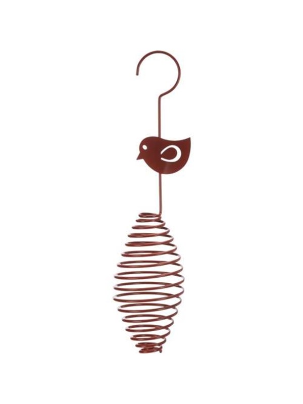 Trixie Spiral/bird fat ball feeder 2 fat balls Metaal ø 7 × 35 cm - Assorted