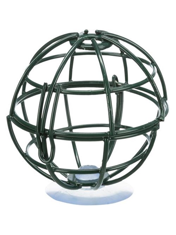 Trixie Fat ball feeder for window pane Metaal ø 7 cm dark Groen