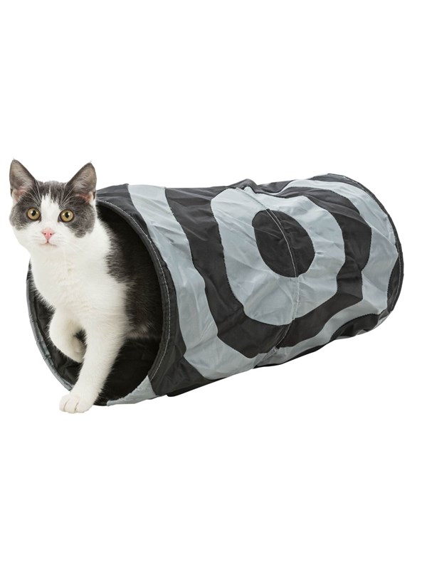 Trixie Ritsel Speeltunnel voor Katten Assorti Kleuren 25x50cm