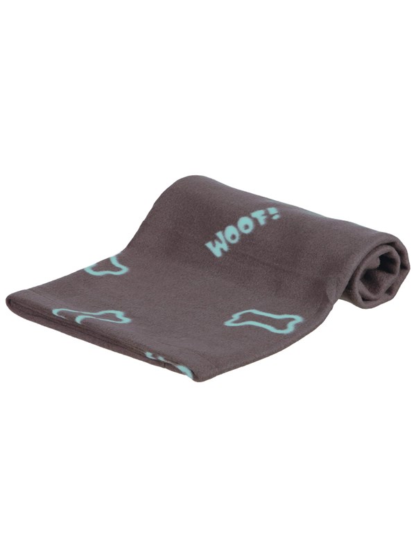 Trixie Beany deken fleece 100 × 70 cm taupe