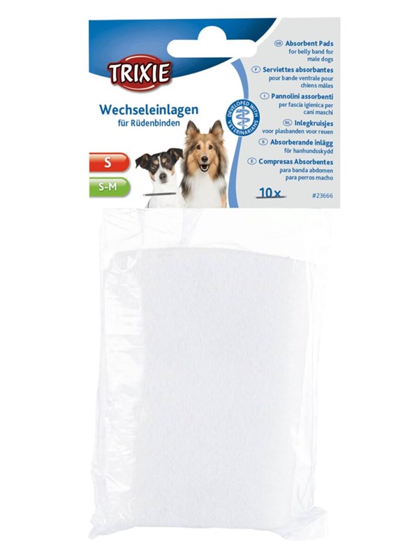 Trixie Verwisselbare absorberende pads voor reuenluiers S-M (10-pack)