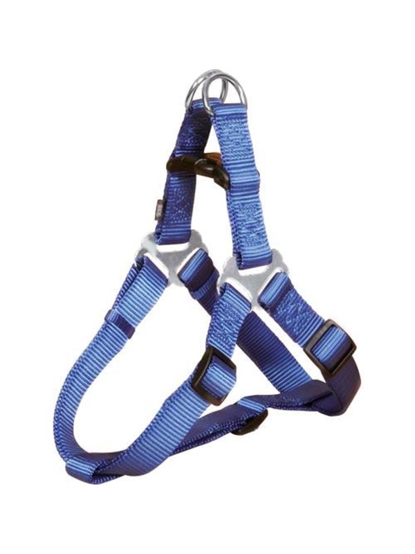 Trixie Premium One Touch harness S: 40-50 cm/15 mm Koninklijk blauw