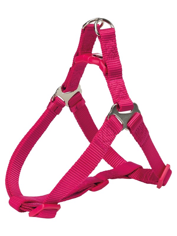 Trixie Premium One Touch harness XS-S: 30-40 cm/10 mm Fuchsia