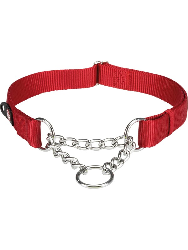 Trixie Premium semi-choke S-M: 30-40 cm/15 mm Rood