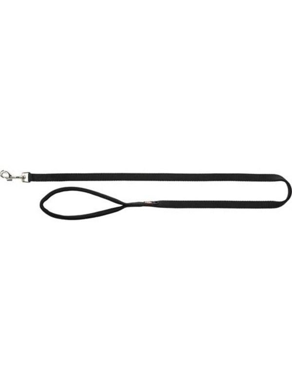 Trixie Premium leash XS: 1.20 m/10 mm Zwart