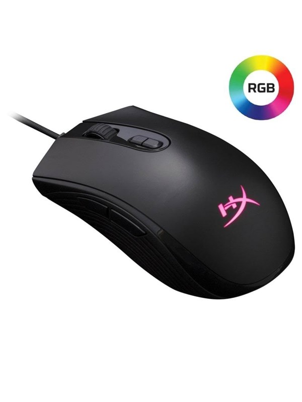 HyperX Pulsefire Core RGB - Gaming muis - Optisch - 7 knoppen - Zwart