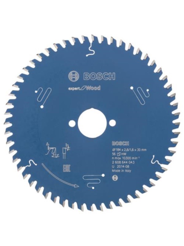 Bosch Cirkelzaag Blade 184 x 30 x 2.6 mm 56T Expert for Hout