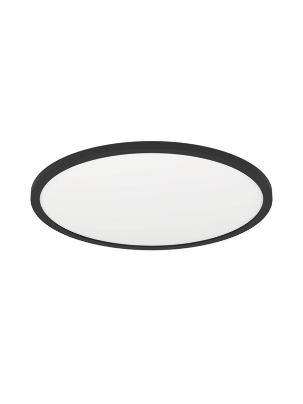 EGLO connect.z Rovito-Z Smart Plafondlamp - Ø 42 cm - Zwart/Wit - Instelbaar RGB & wit licht - Dimbaar - Zigbee