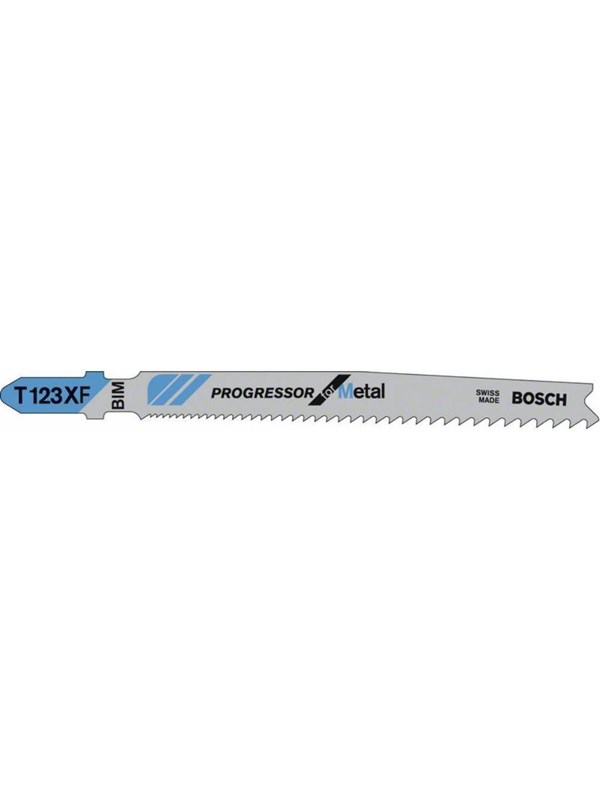 Bosch Jigsaw Blade T 123 X Progressor for Metal 25 pcs.