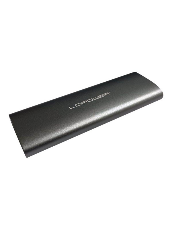 LC Power LC-M2-C-MULTI-2 - storage enclosure - M.2-kaart (PCIe NVMe & SATA) - USB 3.2 (Gen 2)