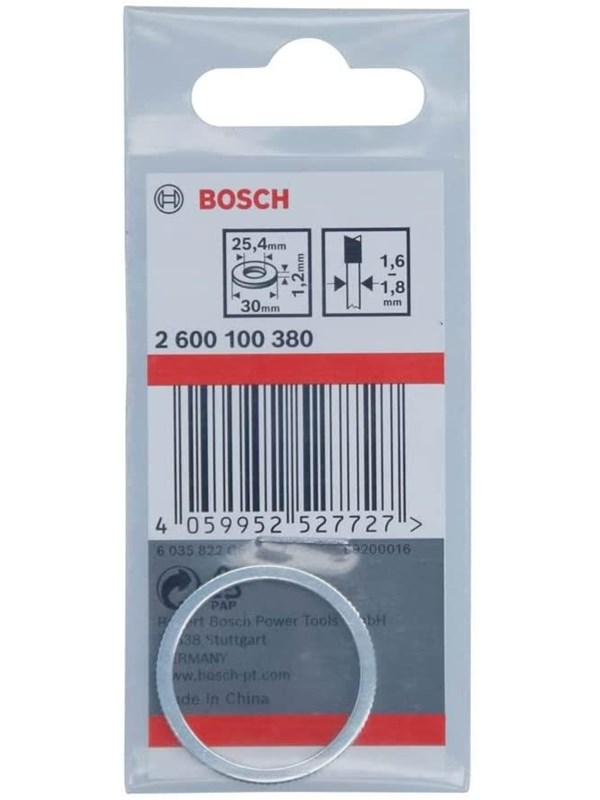 Bosch Reduction Ring for Circular Saw Blades 30 x 25.4 x 1.2 mm