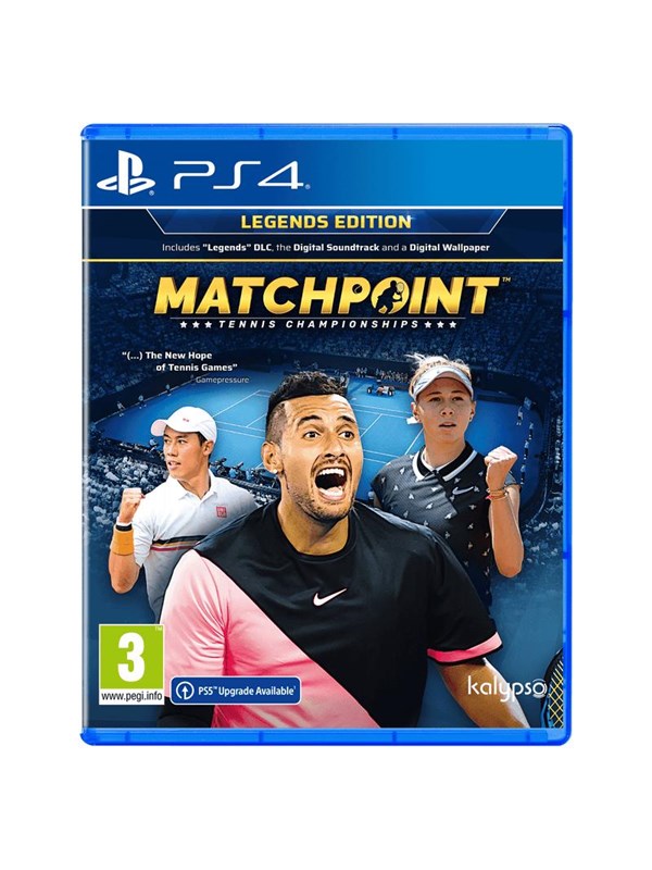 Matchpoint - Tennis Kampioenschappen - Sony PlayStation 4 - Sport