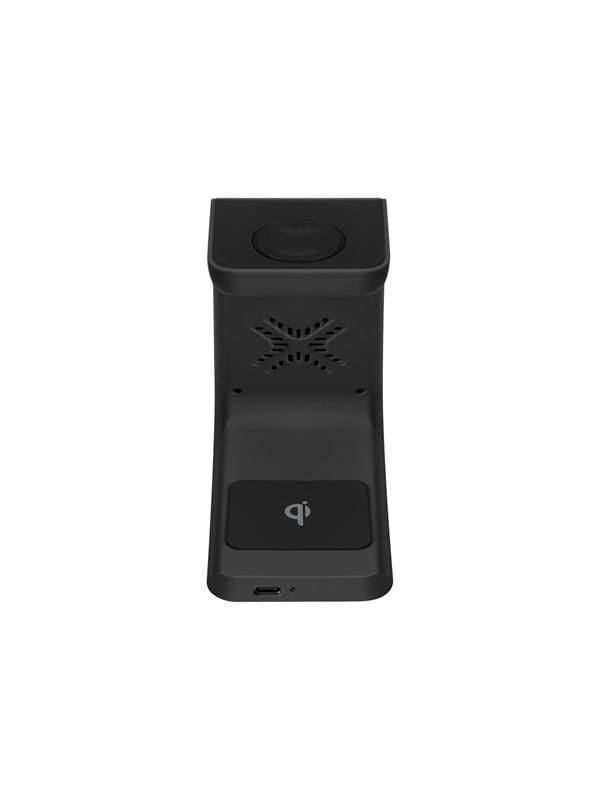 Deltaco 3-in-1 Draadloos charger stand 15 W 5 W