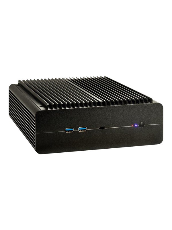 Inter-Tech IP-60 - Case - Ultra small form factor - Zwart