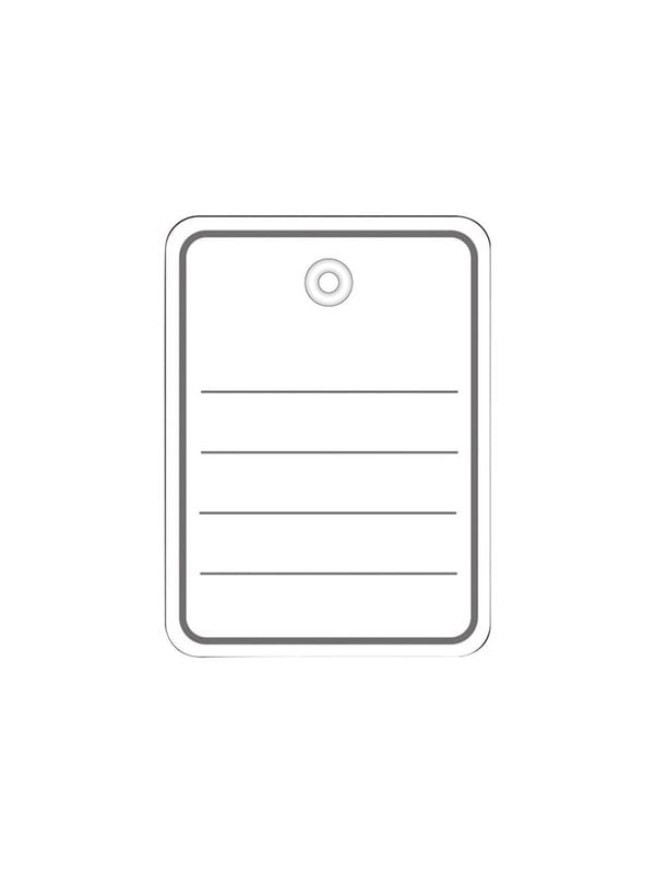 HERMA Merchandise tag - name badge labels - 1000 label(s) - 48 x 65 mm