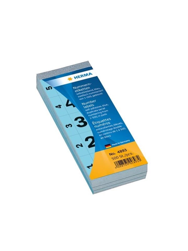 HERMA decoration adhesive - 2.8 x 5.6 cm - Blauw - Papier