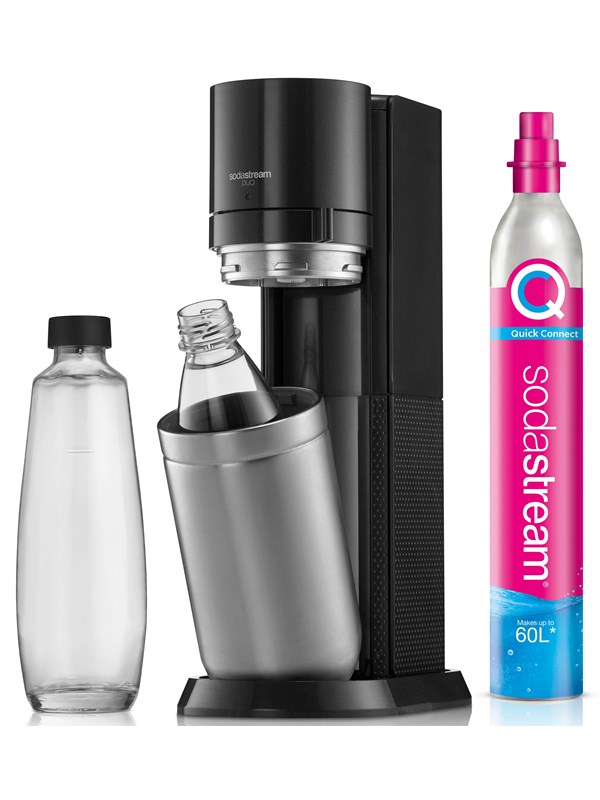 Sodastream Duo sorteert 2 flessen
