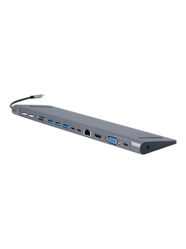 Gembird A-CM-COMBO9-01 USB-C dockingstation Geschikt voor merk (dockingstation): Universeel