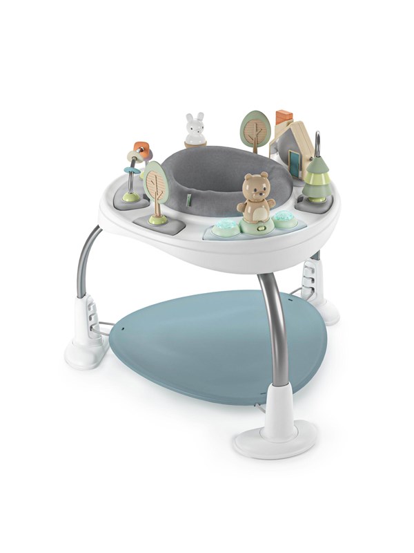 Ingenuity Spring & Sprout - First Forest 2-in-1 Activity Jumper & Table