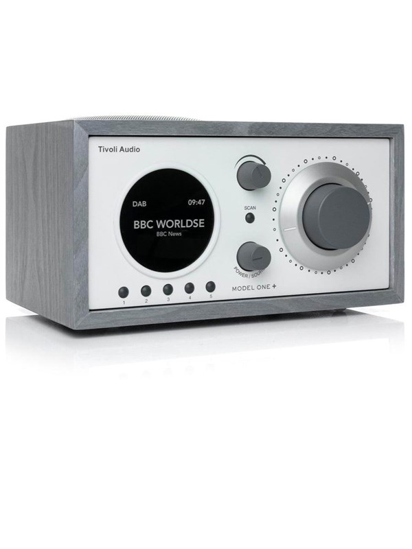 Tivoli Audio - Model One + - DAB+ Wekkerradio - Grijs/Wit