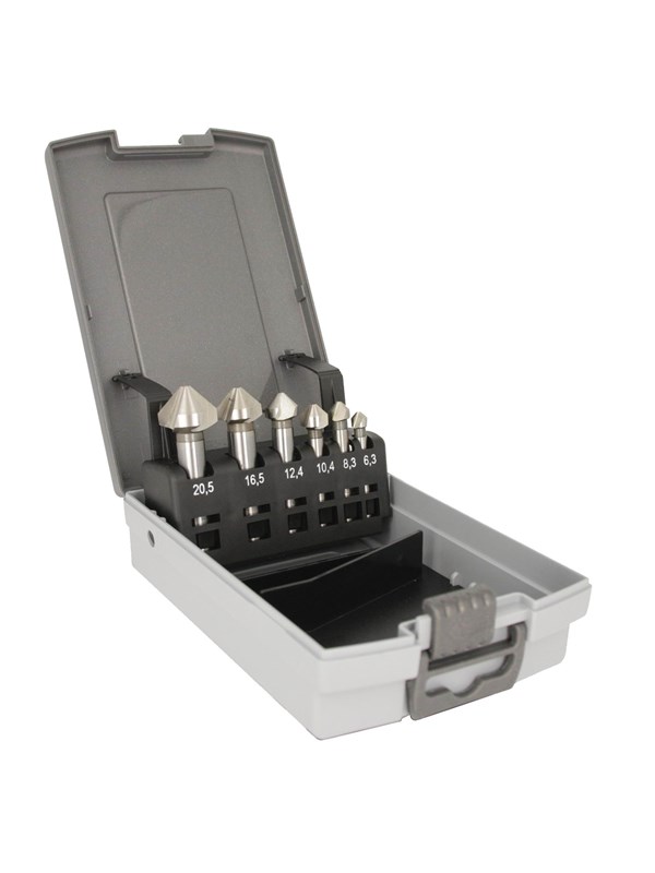 ALIAS Countersink set HSS-E Ø6.3-20.5mm / 6 pcs.