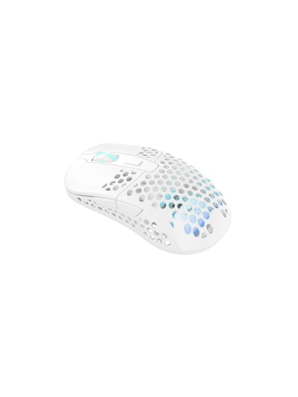 CHERRY XTRFY M42 RGB muis Gamen Ambidextrous RF Wireless + USB Type-C Optisch 19000 DPI