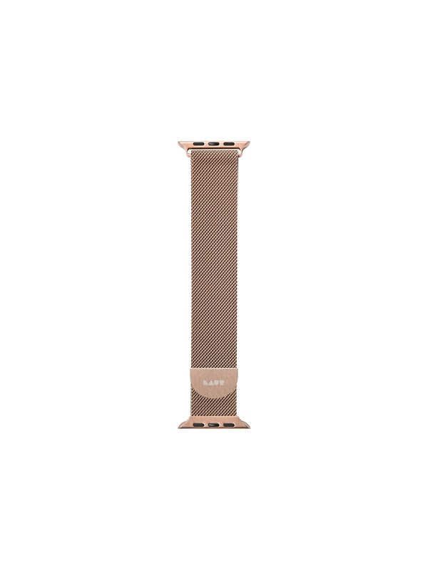 Laut Steel Loop voor de Apple Watch Series 1 / 2 / 3 / 4 / 5 / 6 / 7 / 8 / 9 / SE / Ultra (2) - 42 / 44 / 45 / 49 mm - Goud