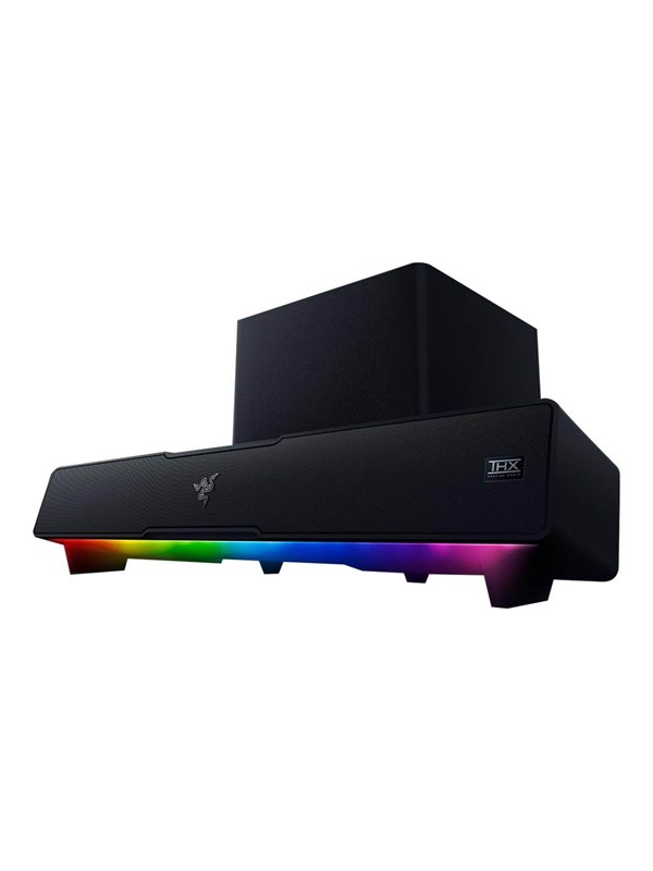 Razer Leviathan V2 - PC Gaming Soundbar - 7.1 Surround - Bluetooth 5.2 - RGB - Zwart