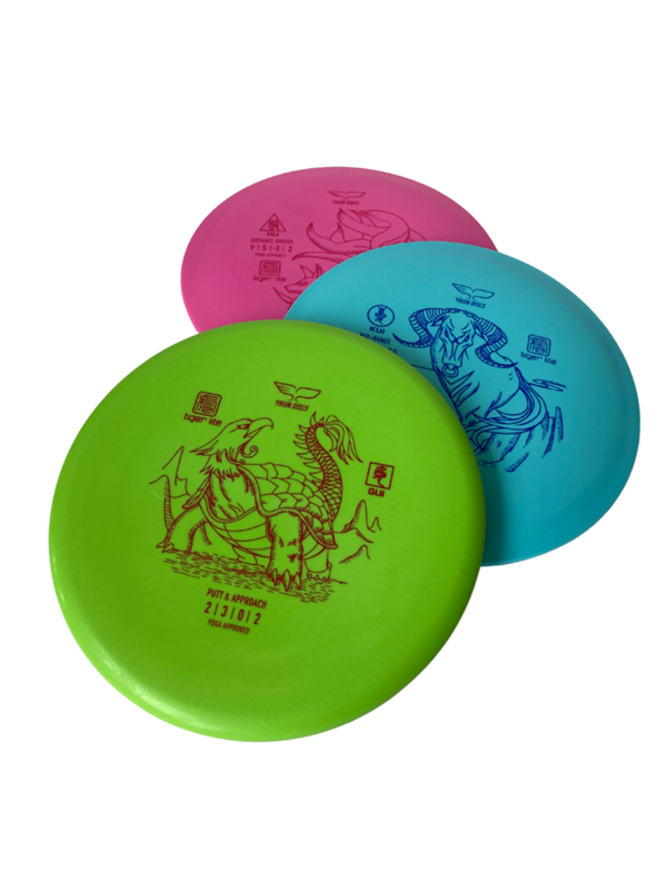 ASG Disc Golf Set met 3 discs