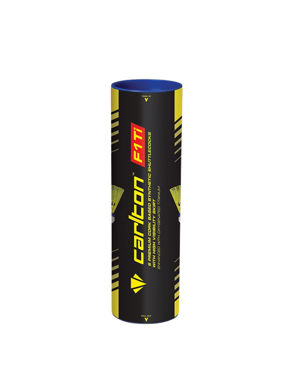 Carlton F1 Ti Badminton Ball yellow / cork