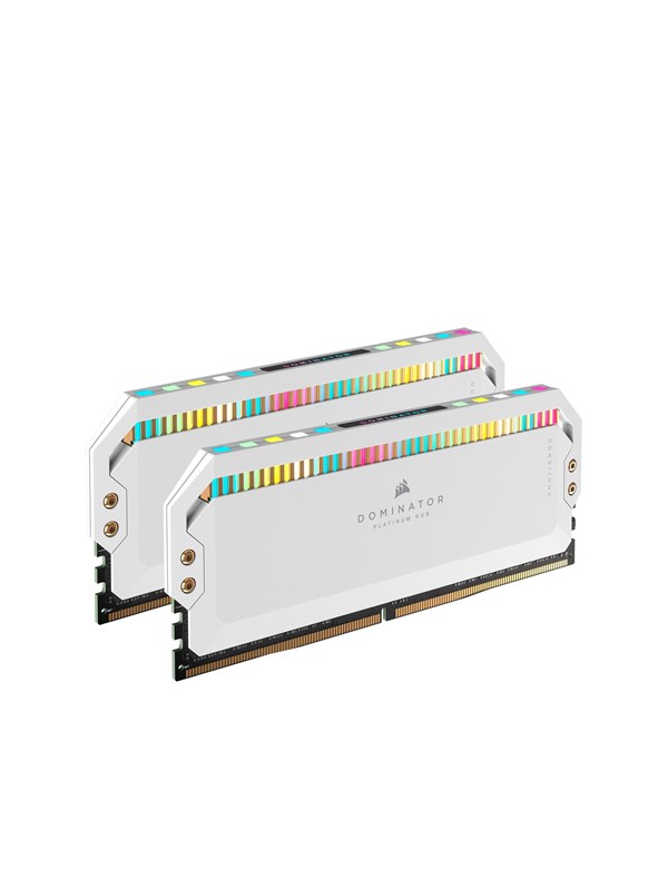 Corsair Dominator Platinum RGB DDR5-6200 - 32GB - CL36 - Dual Channel (2 pcs) - Intel XMP - Wit met RGB