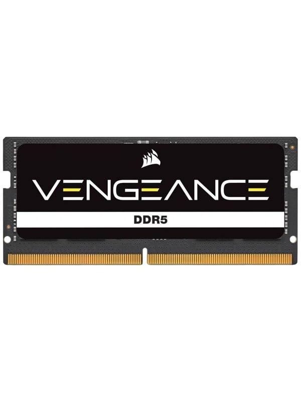 Corsair Vengeance SODIMM DDR5-4800 - 16GB - CL40 - Single Channel (1 pcs) - Intel XMP - Zwart